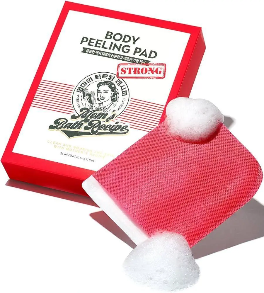 Mom's Bath Recipe Body Peeling Pad (Strong)
