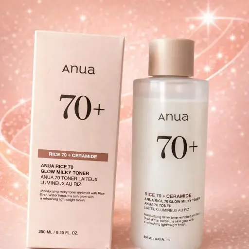 ANUA Rice 70 Glow Milky Toner